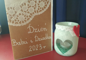 laurka i lampion dla babci i dziadka