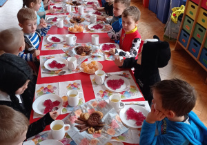 słodki poczęstunek