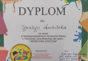 dyplom Ignacego A.