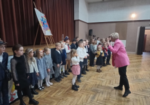 wszyscy uczestnicy konkursu recytatorskiego