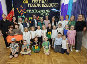 XIX Festiwal Piosenki Dziecięcej "PRZEDSZKOLNA NUTKA"