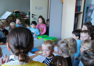 maluszki w gabinecie logopedy