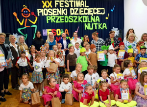 XX Festiwal Piosenki Dziecięcej "Przedszkolna Nutka"