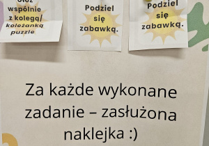 tablica z zadaniami
